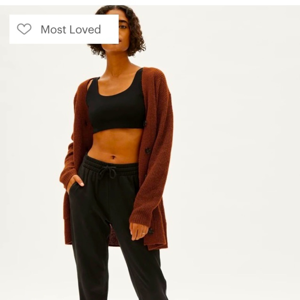 Everlane alpaca oversized cardigan